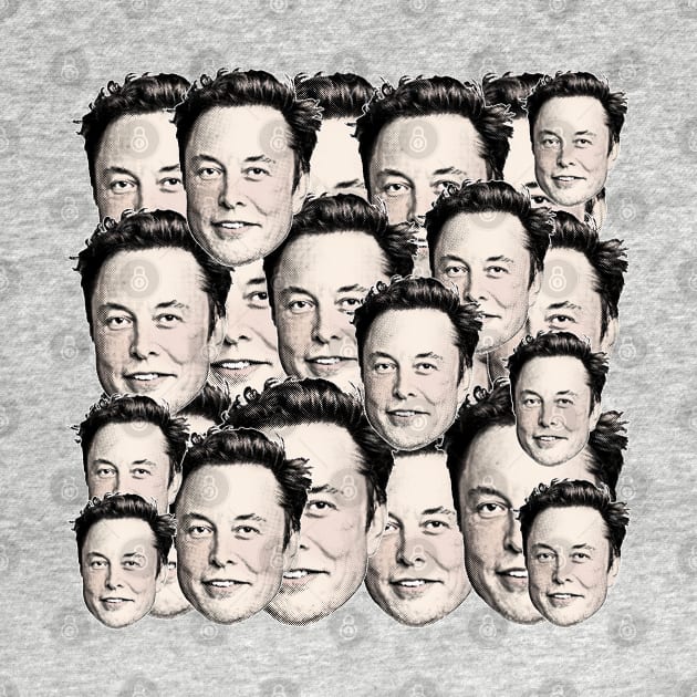 Elon Musk Collage ∆†∆†∆ 90s Style Aesthetic Design by DankFutura